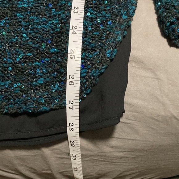 Apt9 sequin sweater with attached tank - Picture 6 of 10